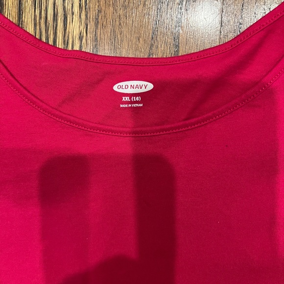 Old Navy Red Glitter Polka Dot Girls Dress Sz XXL 16 - Picture 3 of 3